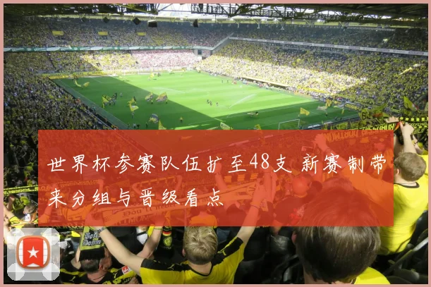 世界杯参赛队伍扩至48支 新赛制带来分组与晋级看点